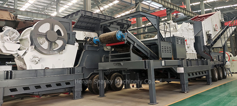 Wheel Mounted Mobile Crushing Station