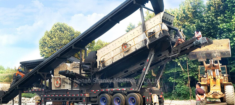 Mobile Screening Plant