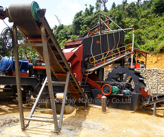 Mobile Screening Plant